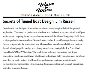 STBD book review by Wave To Wave Powerboat magazine